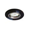 Svietidlo bodové okrúhle pevné OH26N BLACK LED GU10
