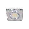 Svietidlo bodové štvorcové pevné OH27N CLEAR LED GU10