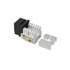Keystone Solarix CAT5E UTP RJ45 čierny