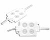 LED modul SMD 5050 x4 červený