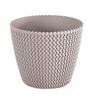 Kvetináč SPLOFY 218/184 mm, 5.0 lit, mocca