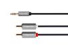 Kábel Jack 3,5mm - RCA 2x, 5m Kruger&Matz Basic