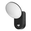 LED svieridlo RIOLIT 15W, senzor pohybu, IP65, čierne