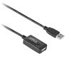Kábel USB A predlžovací aktívny, 10m