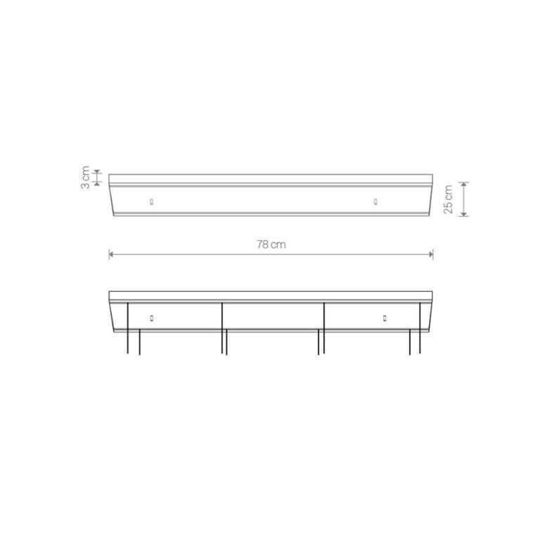 Nowodvorski CAMELEON CANOPY C 780 BL 8556