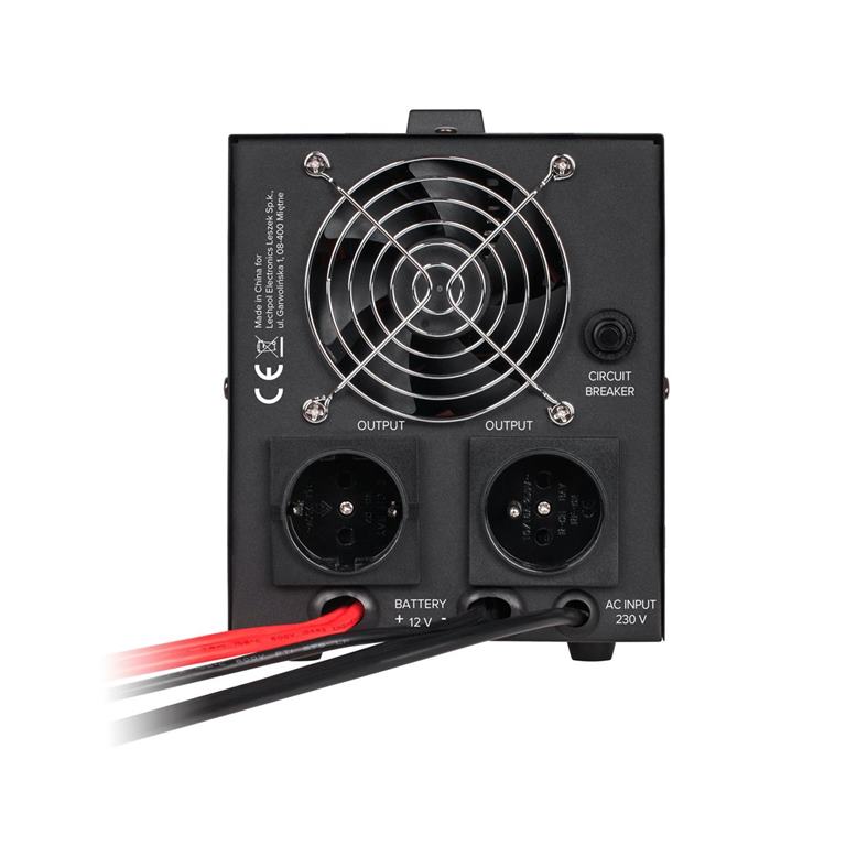 Záložný zdroj PROsinus-800 12V 230V 800VA/500W Rebel čierny