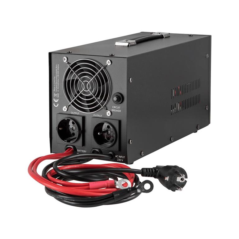Záložný zdroj PROsinus-1000 12V 230V 1000VA/700W Rebel čierny