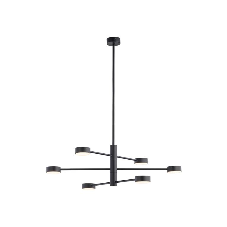 Svietidlo Nowodvorski ORBIT BLACK VI 7946