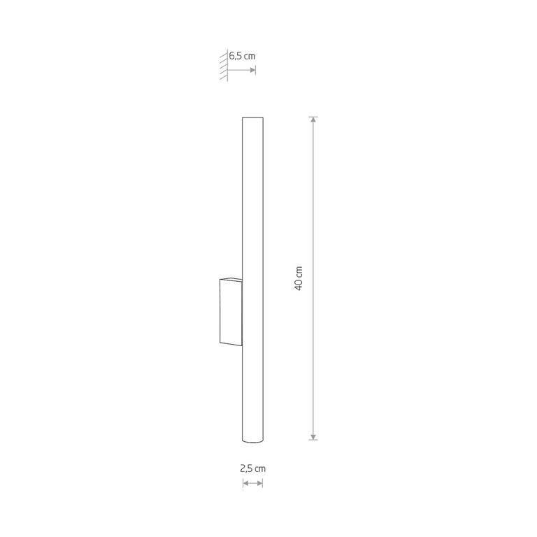 Svietidlo Nowodvorski LASER WALL WHITE 8048