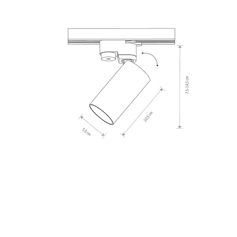 Svietidlo Nowodvorski PROFILE MONO 7582