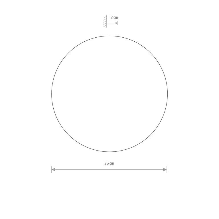 Svietidlo Nowodvorski RING LED BLACK M 7635
