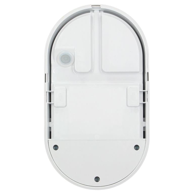 LED svietidlo NEFRYT, 10W, senzor pohybu, IP54, 4000K, biele