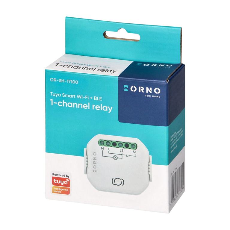 Smart 1-kanálové relé TUYA WiFi + BLE, 230V