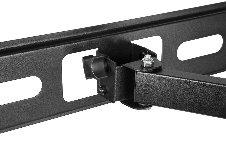 Držiak Cabletech LCD TV 32 - 55" univerzálny čierny, výklopný