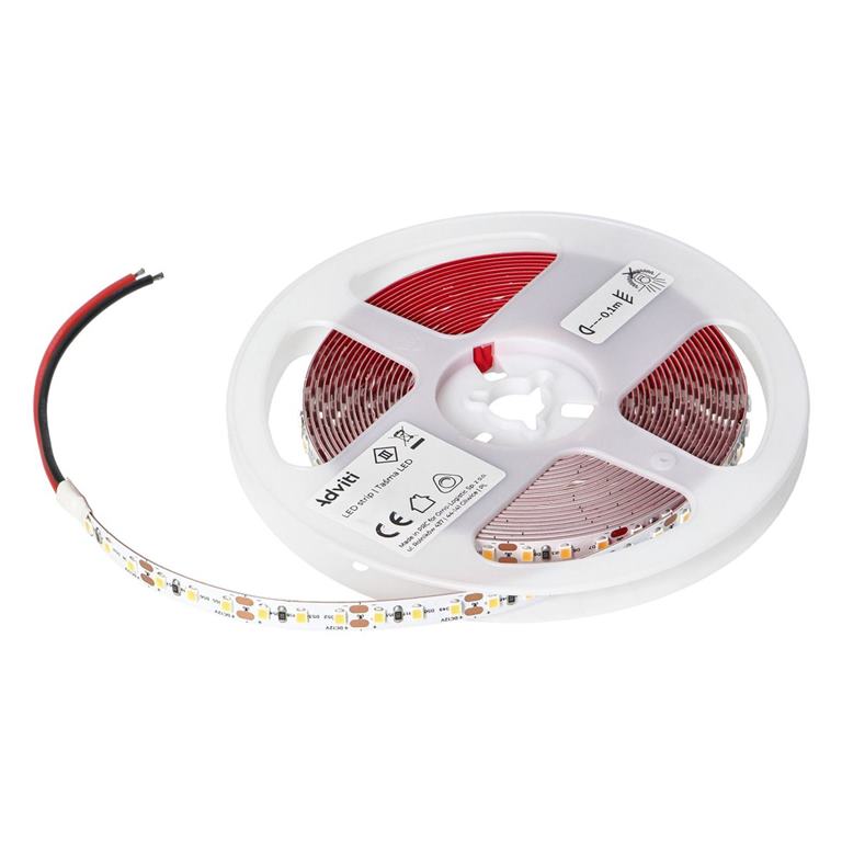 LED pás SAMSUNG LED 2835, 4000K, 12W/m, IP20, 5m, 12V