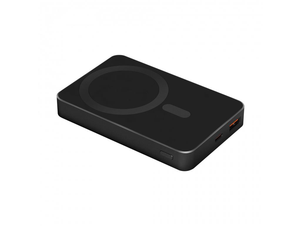 POWER BANK indukčná Kruger&Matz 10000mAh Mag Safe čierna
