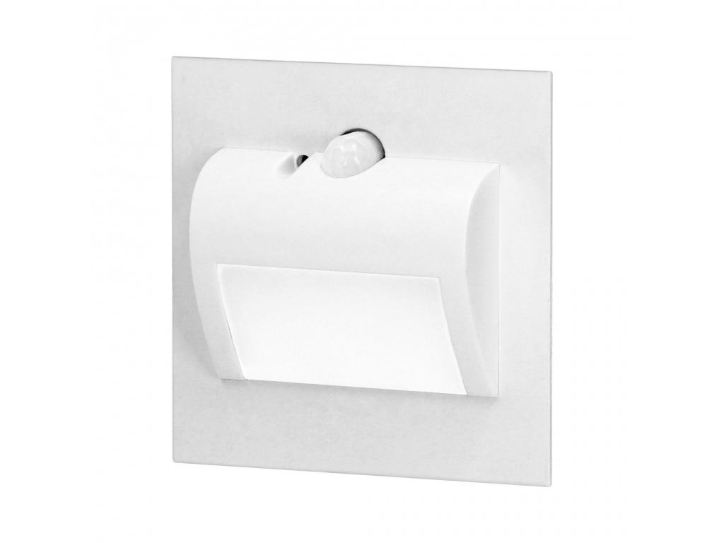 Osvetlenie schodiska DRACO LED 1,5W, 12V, 3000K, senzor, biele