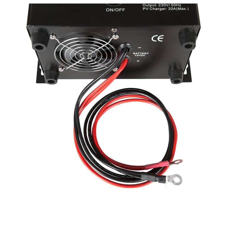 Solárny invertor / záložný zdroj KEMOT PROsolar-800 12V 230V 800VA/500W