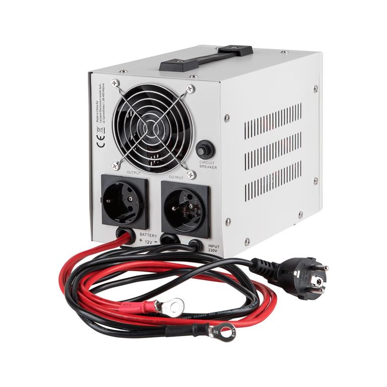Záložný zdroj KEMOT PROsinus-800 12V 230V 800VA/500W biely