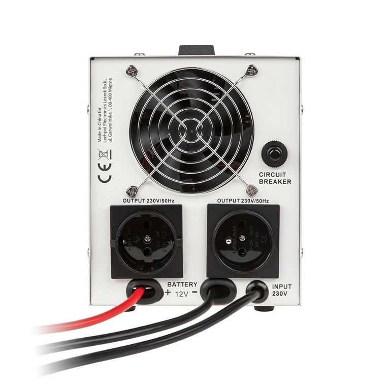 Záložný zdroj KEMOT PROsinus-1000 12V 230V 1000VA/700W biely