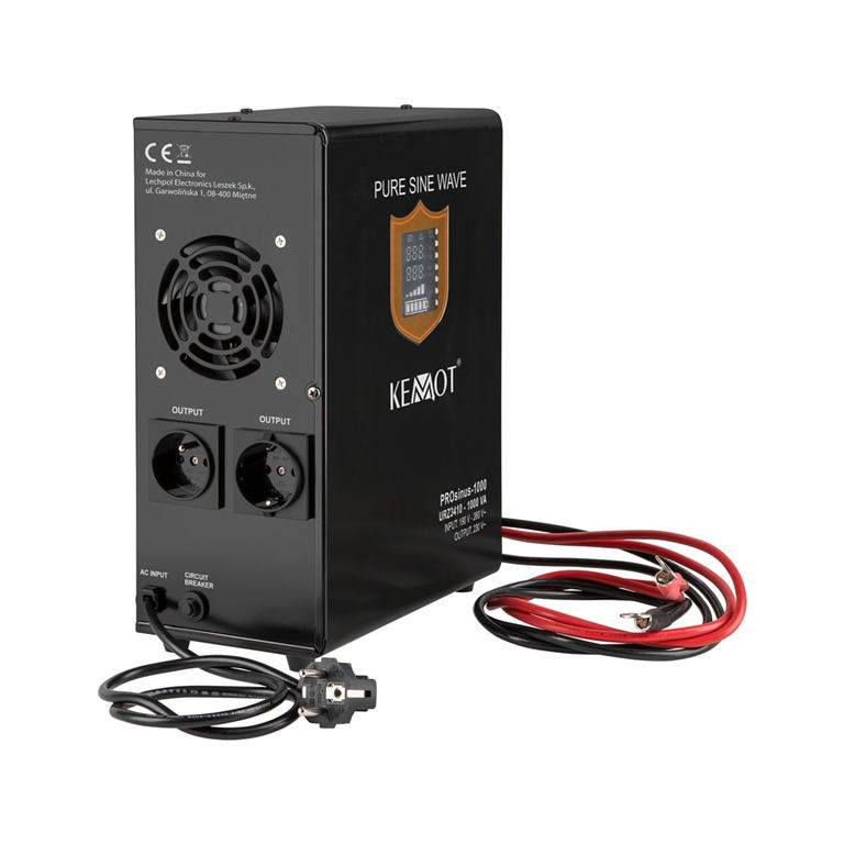Záložný zdroj KEMOT PROsinus-1000 12V 230V 1000VA/700W závesný