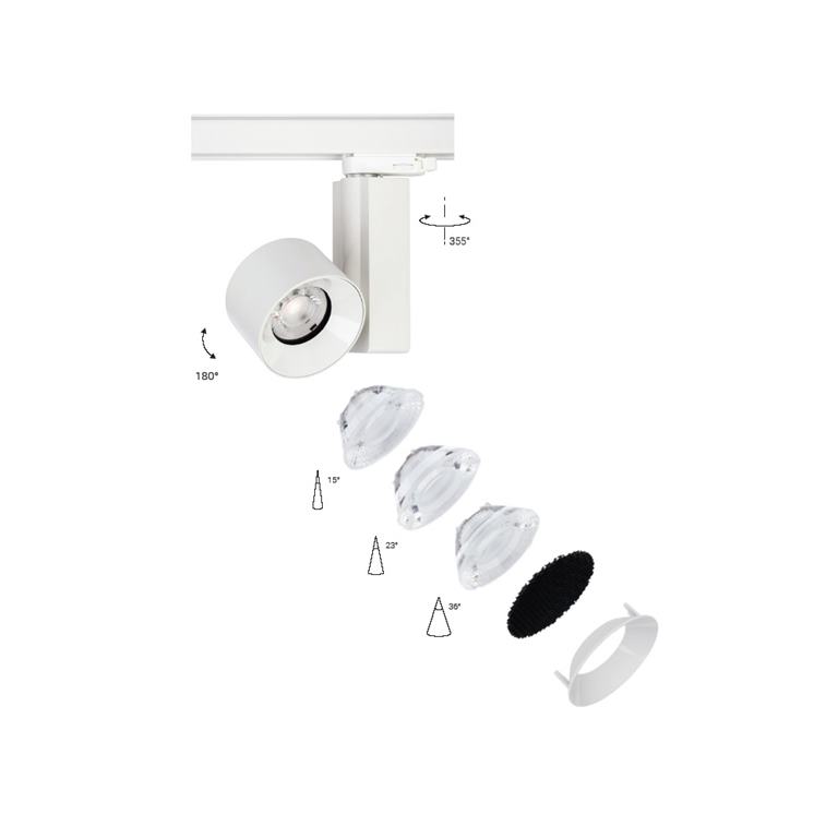 Svietidlo Nowodvorski 8756 CTLS NEA LED WHITE 20W, 4000K