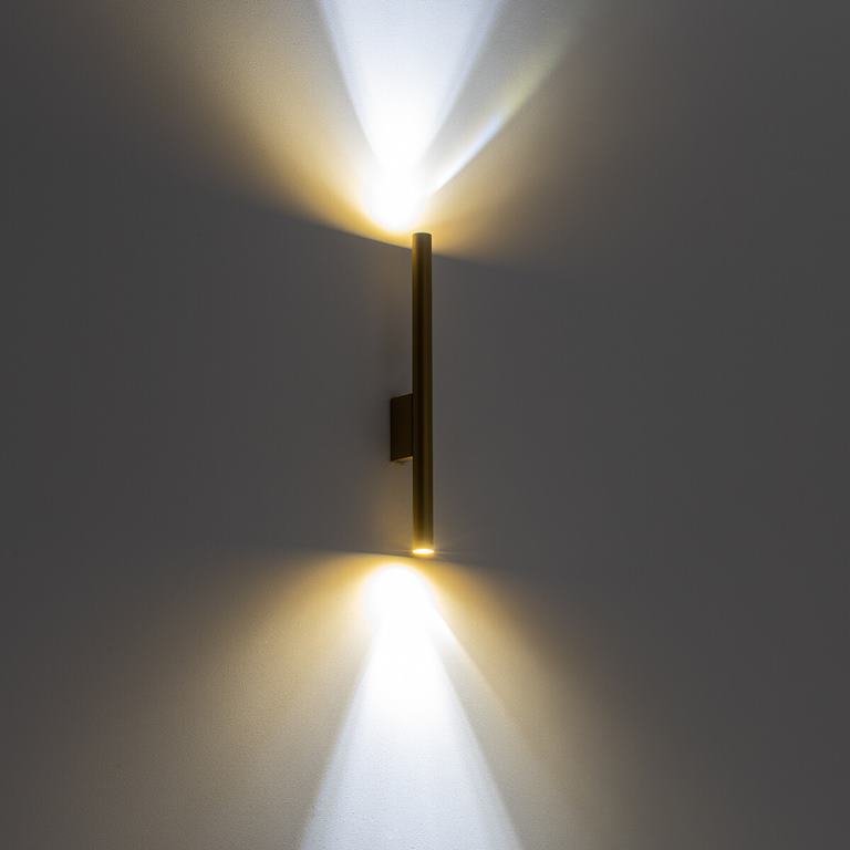 Nástenné svietidlo Nowodvorski LASER WALL GOLD 10562