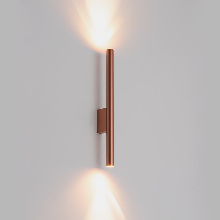 Nástenné svietidlo Nowodvorski LASER WALL COPPER 10564