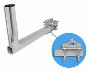Satelitný držiak univerzálny L-40cm balkónový pozinkovaný