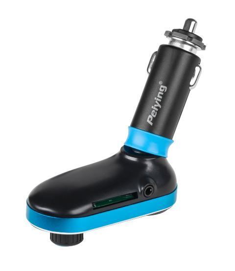 AUDIO FM MP3 vysielač 1,4" 2 x USB s BLUETOOTH