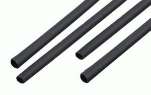 Zmršťovacie bužírky 10,0mm čierne 1m (10ks)