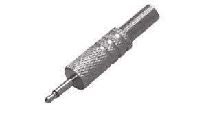 Konektor Jack 2,5mm mono kov