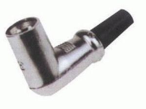 Konektor XLR (Canon) zástrčka rohová kovová