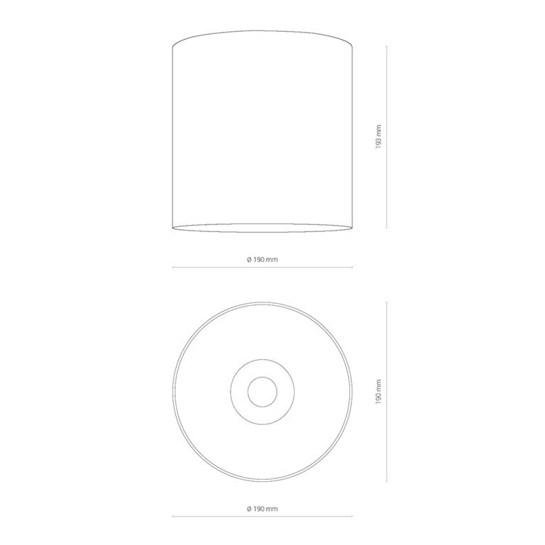 Svietidlo Nowodvorski 8723 CL IOS LED 40W, 4000K, 60° BLACK