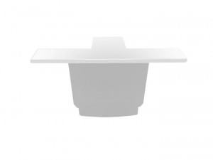 Nowodvorski 8688 CTLS RECESSED DEAD END CAP WHITE