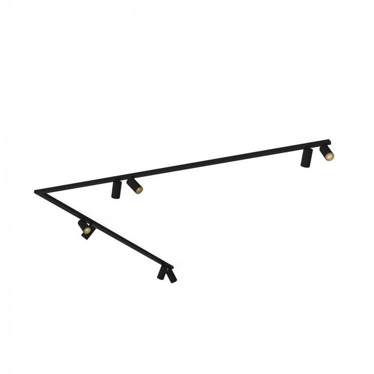 Svietidlo Nowodvorski MONO CORNER VIII 2X200 BLACK/GOLD 7702