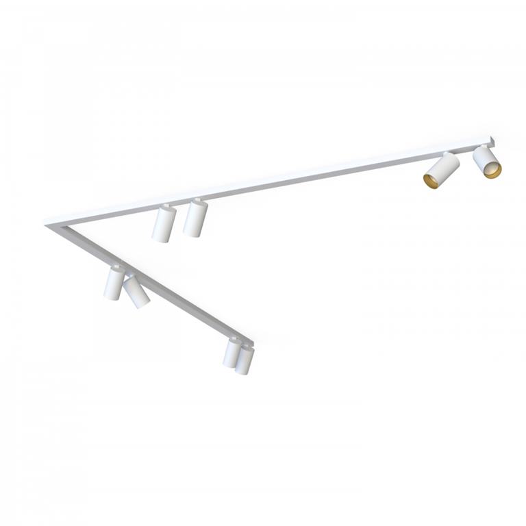 Svietidlo Nowodvorski MONO CORNER VIII 2X150 WHITE/GOLD 7695