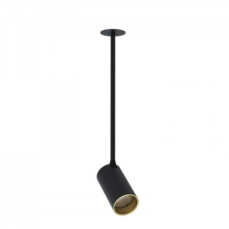 Svietidlo Nowodvorski MONO SURFACE LONG M BLACK/GOLD 7681