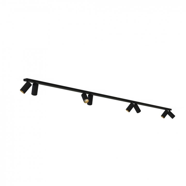 Svietidlo Nowodvorski MONO VIII 2X150 BLACK/GOLD 7698