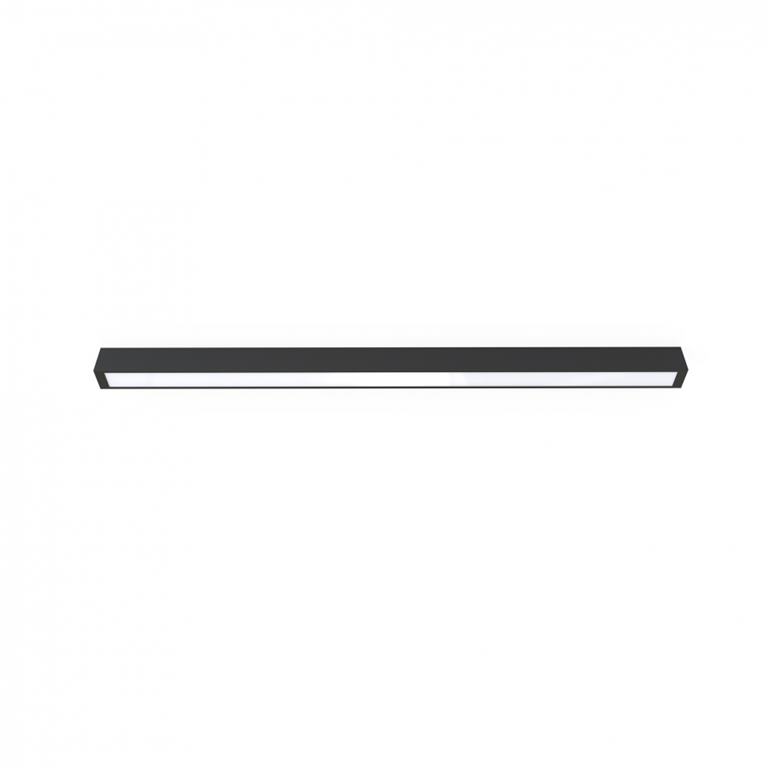Stropné svietidlo Nowodvorski STRAIGHT LED BLACK CEILING 120 7600