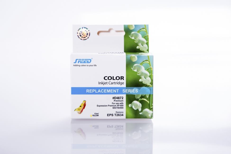 Cartridge Epson T2634 (26XL), žltá (yellow), kompatibilný