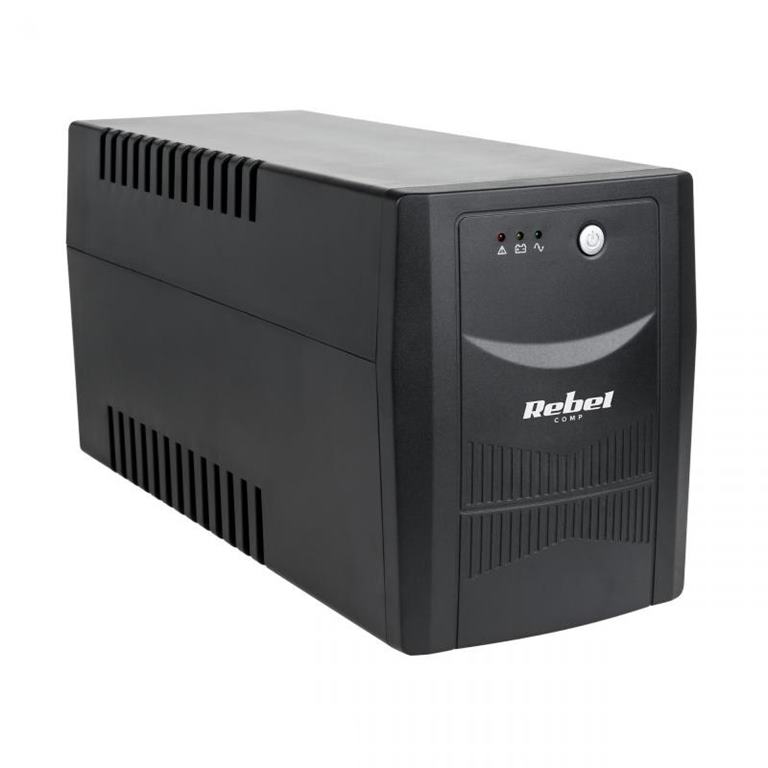 Záložný zdroj REBEL Micropower 1500VA s vstavaným akumulátorom