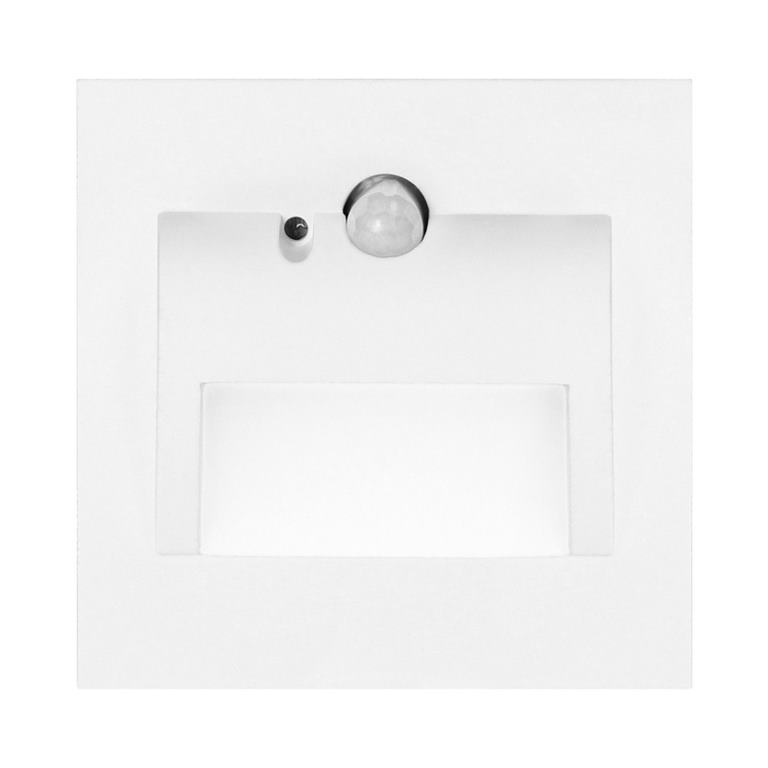 Osvetlenie schodiska DRACO LED 1,5W, 12V, 3000K, senzor, biele