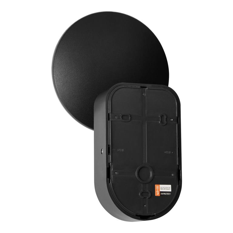 LED svieridlo RIOLIT 15W, senzor pohybu, IP65, čierne