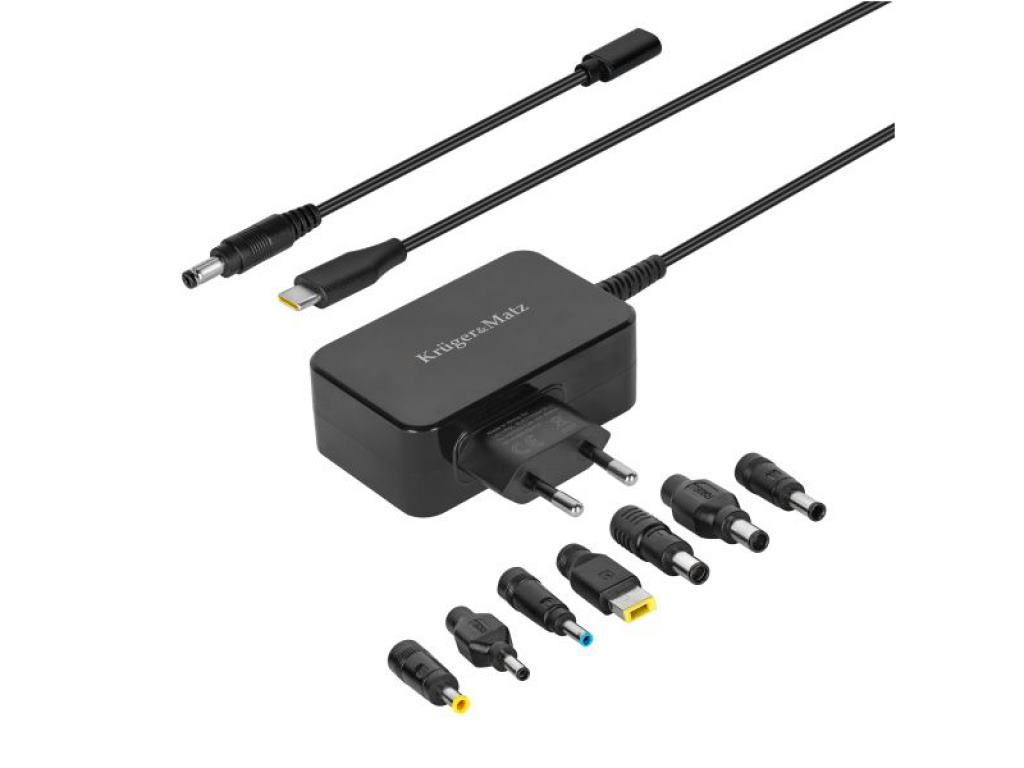 Univerzálny napájací adaptér 65W s PD, 7 koncoviek