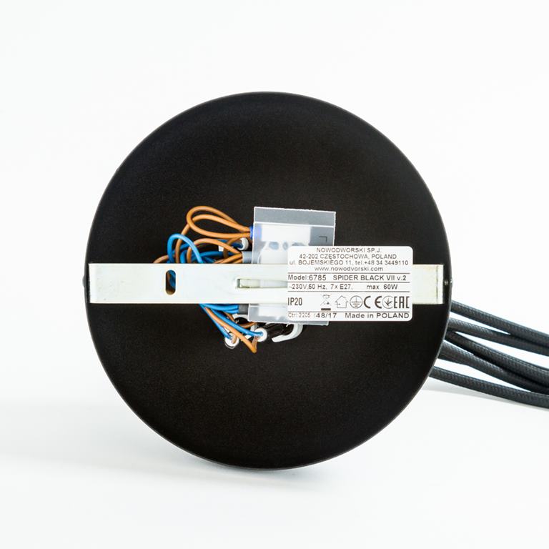 Svietidlo Nowodvorski SPIDER BLACK 6785