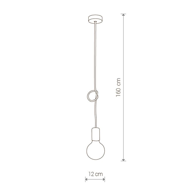 Svietidlo Nowodvorski CABLE BLACK/COPPER 9747