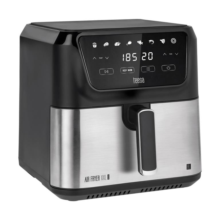Teplovzdušná beztuková fritéza TEESA DIGITAL AIR FRYER XXL 8L