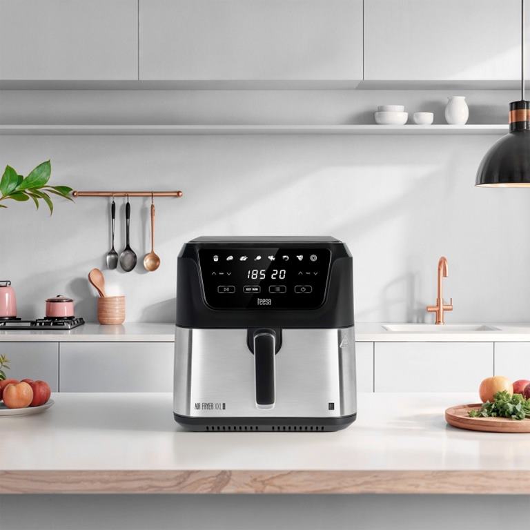 Teplovzdušná beztuková fritéza TEESA DIGITAL AIR FRYER XXL 8L