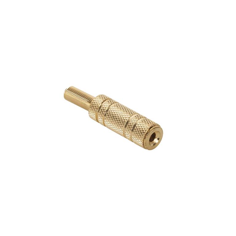Konektor Jack 3,5 mm zásuvka stereo pozlátená